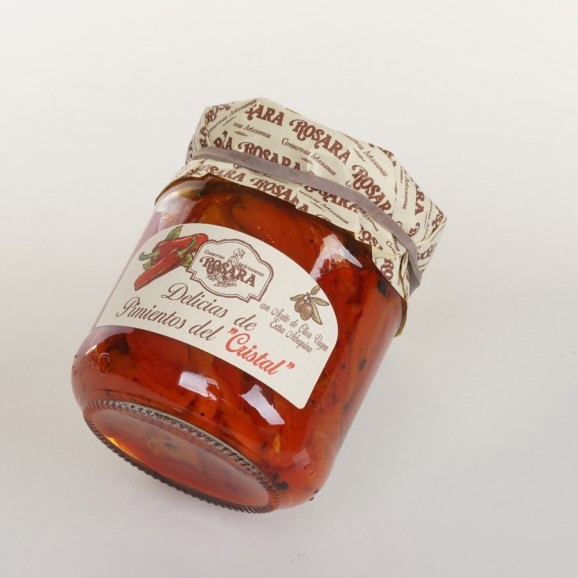 Conservas Artesanas Rosara Delicias de Pimiento Tarro Cristal 212 ML