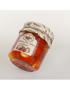 Conservas Artesanas Rosara Pimientos Cherry Rellenos de Queso Tarro 212 ML 2