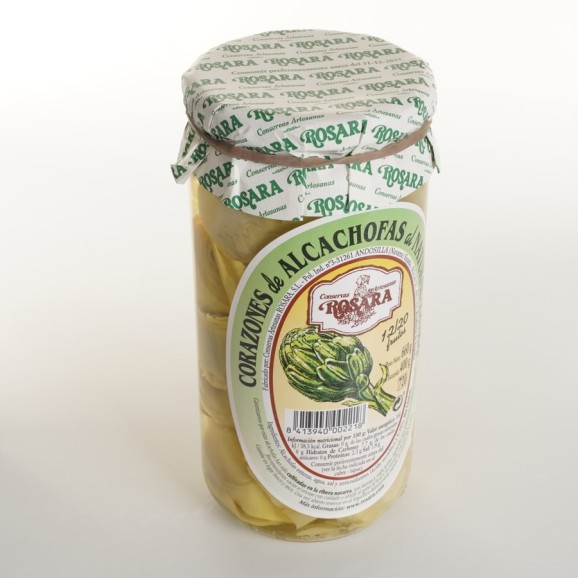 Conservas Artesanas Rosara Alcachofa Corazones - Tarro 720 ML