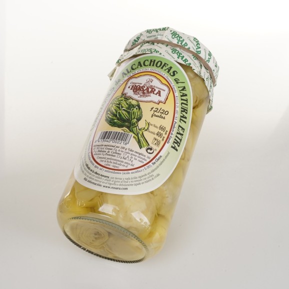 Conservas Artesanas Rosara Alcachofa Corazones - Tarro 720 ML
