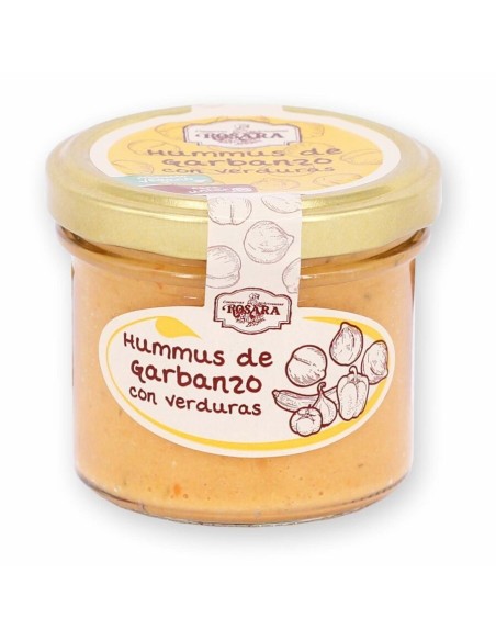 Conservas Artesanas Rosara Hummus de Garbanzo con Verduras Tarro 125 ml