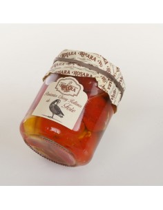 Conservas Artesanas Rosara Pimientos Cherry Rellenos de Foie Tarro 212 ml