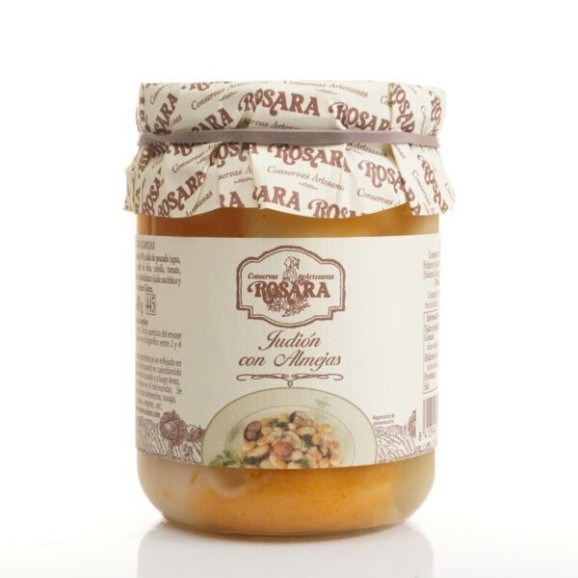 Conservas Artesanas Rosara Judión con Almejas Tarro 445 ml
