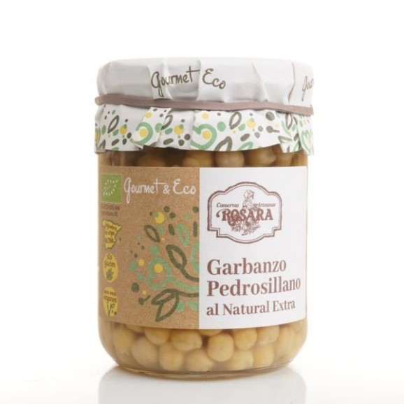 Conservas Artesanas Rosara Garbanzo Pedrosillano Ecologico Tarro 445 ML