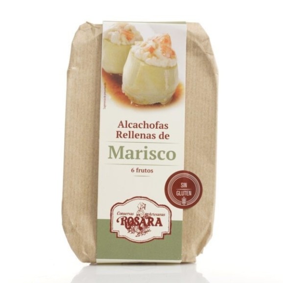 Conservas Artesanas Rosara Alcachofa Rellena de Marisco - Lata 445 ML