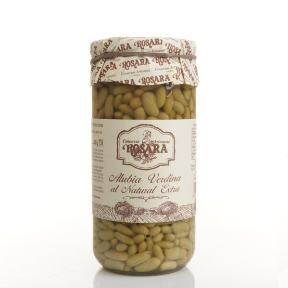 Conservas Artesanas Rosara Alubia Verdina al Natural - Tarro 720 ML