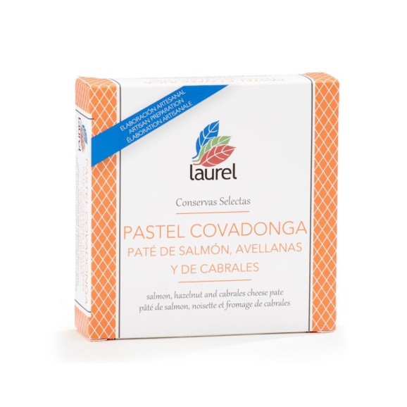 Conservas Laurel Pastete aus Lachs, Haselnuss und Cabrales-Käse 150 gr