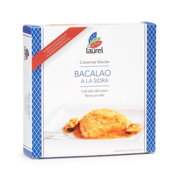 Conservas Laurel Bacalao a la Sidra 285 gr. - Oliva Oliva