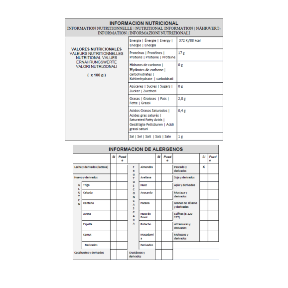 Conservas Laurel Cod Tripe 275 gr. - Oliva Oliva