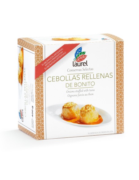Conservas Laurel Onions Stuffed with Tuna 400 gr. - Oliva Oliva