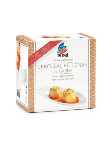 Conservas Laurel Onions Stuffed with Meat 400 gr. - Oliva Oliva
