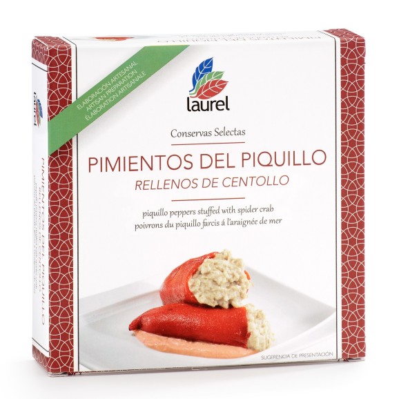 Conservas Laurel Piquillo Peppers Stuffed with Spider Crab 280 gr.