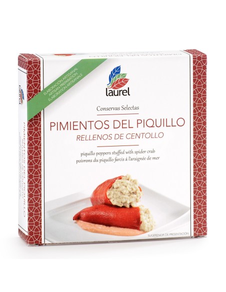 Conservas Laurel Piquillo-Paprika gefüllt mit Seespinne 280 gr.