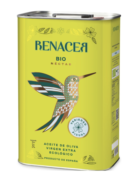Renacer Néctar BIO Bidon métal 3 l. - Oliva Oliva