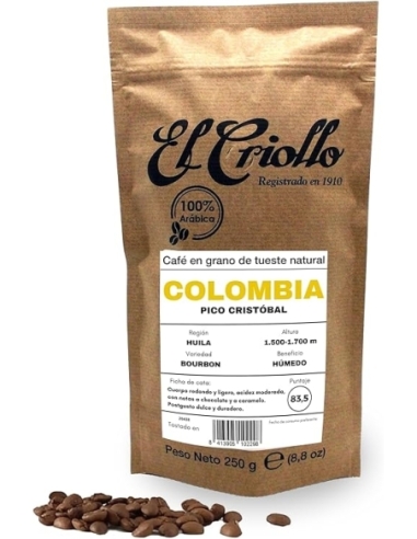 El Criollo Café de Colombia en Grano...