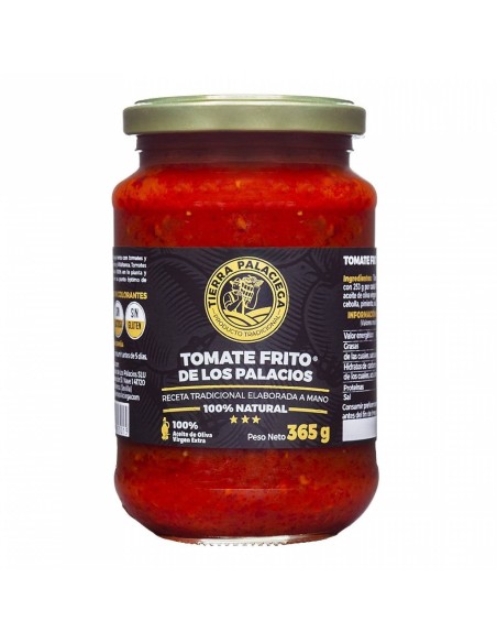 15x Tierra Palaciega Gebratene Tomate mit nativem Olivenöl extra - Glas 365 gr.