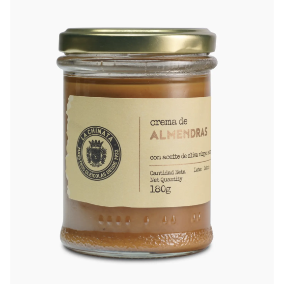 La Chinata Crema de Almendras con AOVE - Tarro 180 gr.