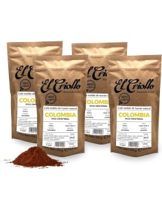 El Criollo Café de Colombia Molido Paquete 250 gr. - Oliva Oliva