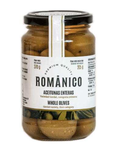 Románico gordal olive - Glass jar 205 gr