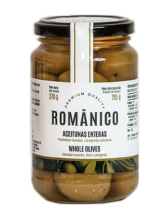 Románico Olive Gordal Pot en verre 205 gr. - Oliva Oliva
