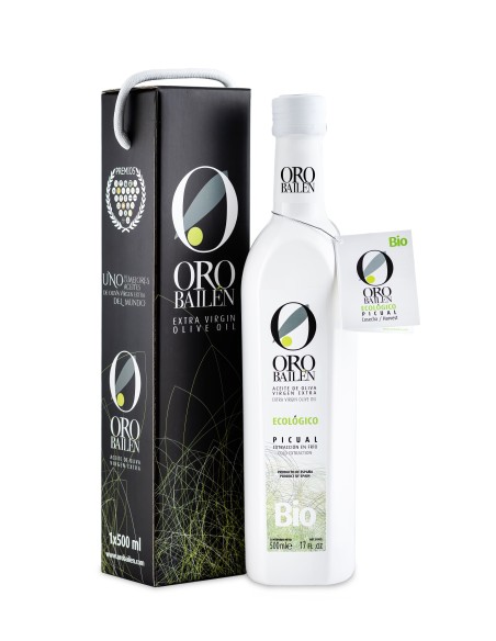 Oro Bailén BIO Picual Etui avec poignée 500 ml. - Oliva Oliva