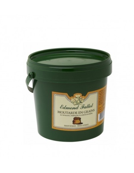 Edmond Fallot Mustard seeds Can 1100 gr. - Oliva Oliva