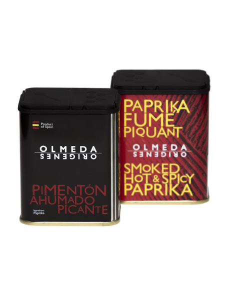 Olmeda Orígenes Paprika fumé épicé de La Vera 75 gr. - Oliva Oliva