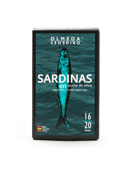 Olmeda Orígenes Sardinas en Aceite de Oliva - Lata 115 gr.