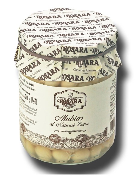 Rosara Alubia Blanca Redonda Tarro 445 ml. - Oliva Oliva