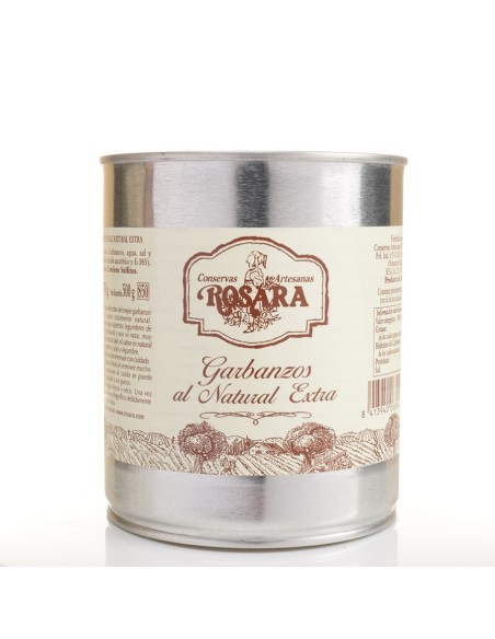 Rosara Pois chiches naturels Boîte 850 ml. - Oliva Oliva