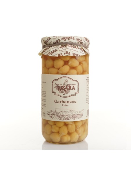 Rosara Garbanzo al Natural Tarro 720 ml. - Oliva Oliva
