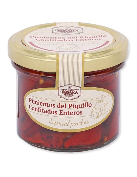 Rosara Pimiento de Piquillo Confitado Tarro 125 ml. - Oliva Oliva
