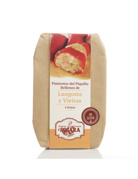 Rosara Poivrons farcis au homard et aux coquilles - Oliva Oliva