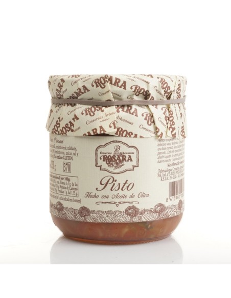 Rosara Ratatouille Glas 370 ml. - Oliva Oliva