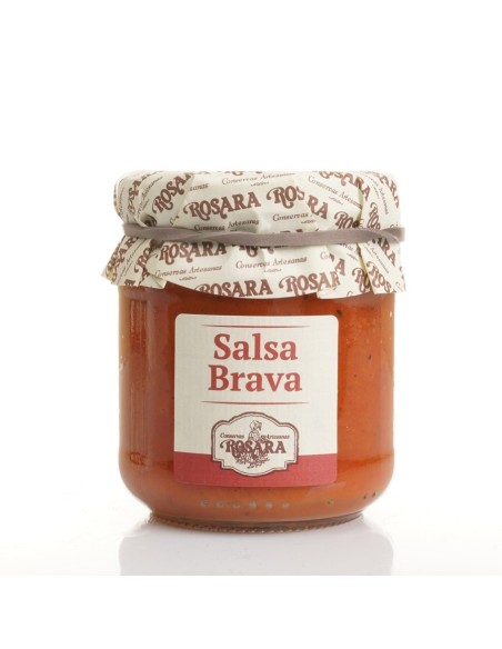 Rosara ‘Brava’ Sauce Glass jar 212 ml. - Oliva Oliva