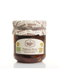 Rosara Tomates Secos en AOVE Ecológico Tarro 212 ml. - Oliva Oliva