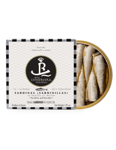 RCE Sardinillas Picantes en Aceite de Oliva 10/14 Piezas - Lata 120 gr.