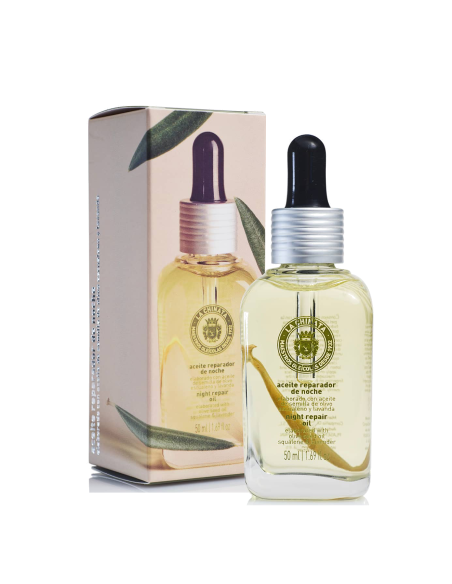 La Chinata Night Repair Oil Bottle 50 ml. - Oliva Oliva