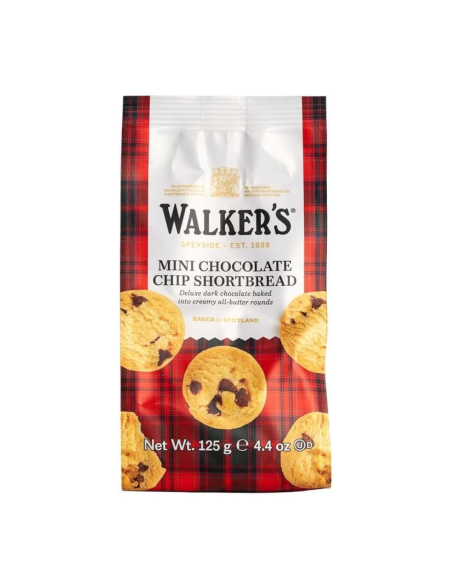 Walkers Mini Shortbread Butter Biscuits Chocolate 125 gr - Oliva Oliva