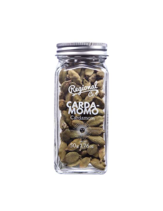 Regional Co. Cardamome Pot en verre 55 gr. - Oliva Oliva