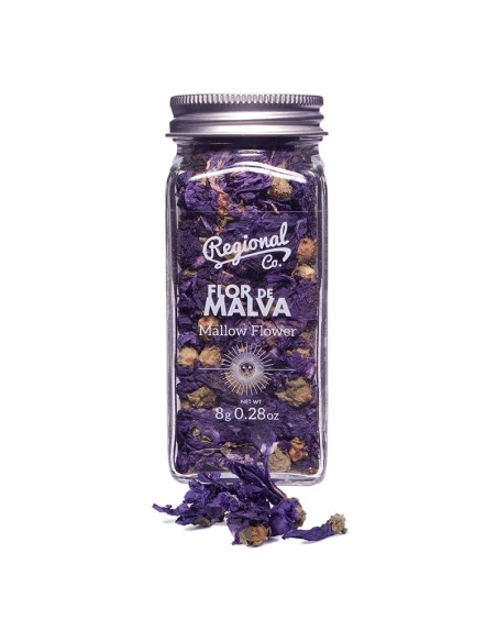 Regional Co. Malvenblüte Glasbehälter 8 gr. - Oliva Oliva