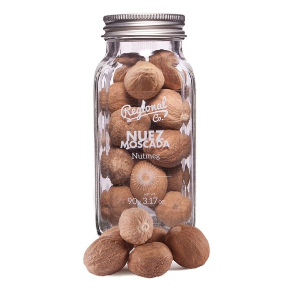 Regional Co. Nutmeg Glass jar 80 gr. - Oliva Oliva