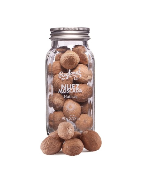 Regional Co. Nutmeg Glass jar 80 gr. - Oliva Oliva