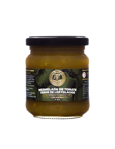 Tierra Palaciega Mermelada Extra de Tomate Verde - Tarro 220 gr.