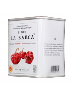 Finca La Barca Smoked Sweet Paprika Tin 70 gr. - Oliva Oliva