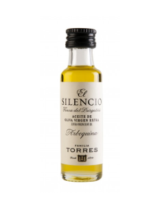 El Silencio Arbequina - Miniatura de vidrio 20 ml.