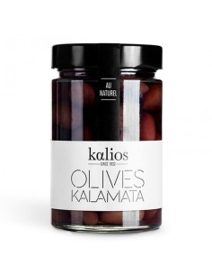 Kalios Kalamata Oliven mit EVOO Glas 310 gr. - Oliva Oliva
