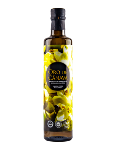 Oro de Cánava Picual Dórica Botella de vidrio 500 ml. - Oliva Oliva
