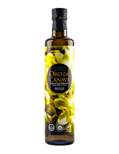 Oro de Cánava Picual Dórica - Botella de vidrio 500 ml.