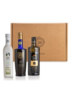 Mejores Aceites del Mundo CINVE 2024 en Caja Regalo - Oliva Oliva